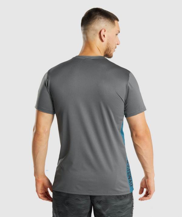 Panske Tricka Gymshark Sport Tmavo Siva | KX5639418